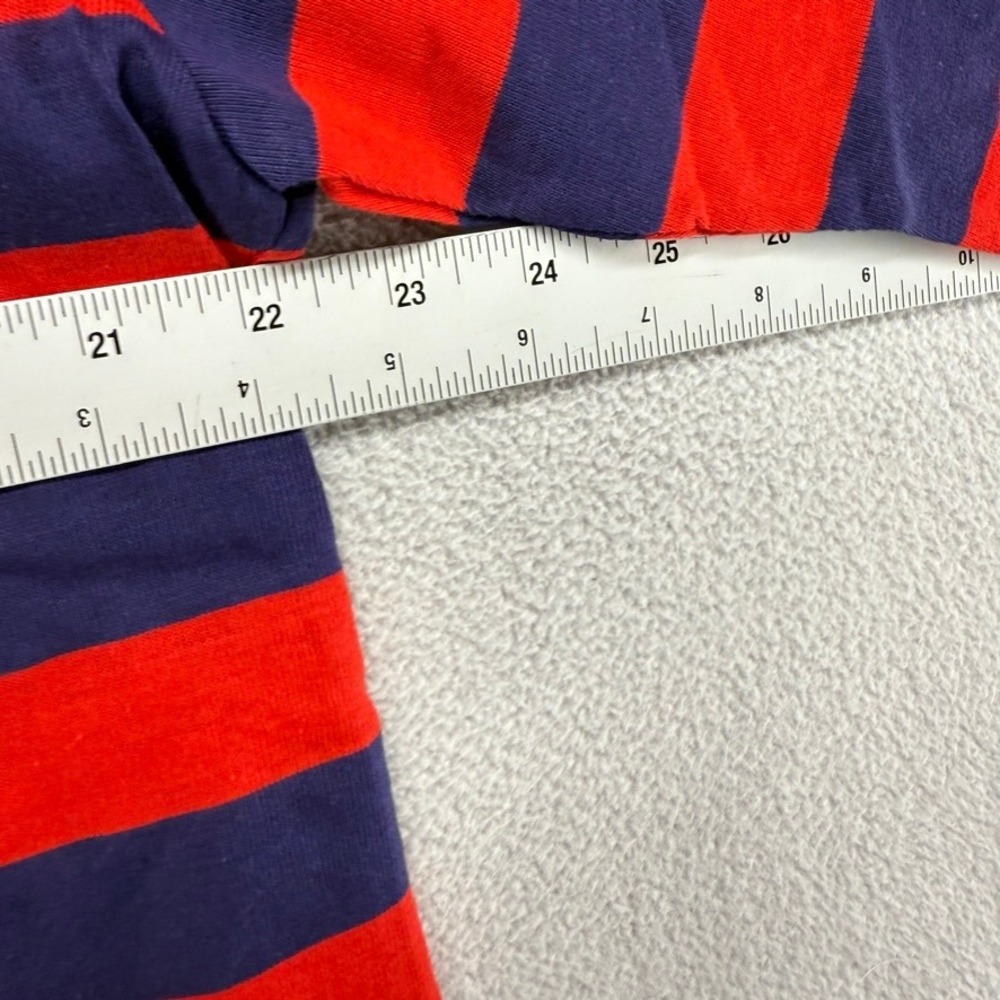Vintage Gant Polo Shirt Mens XL Red Blue The Rugger Striped Deadstock 70s ivy - Picture 5 of 8